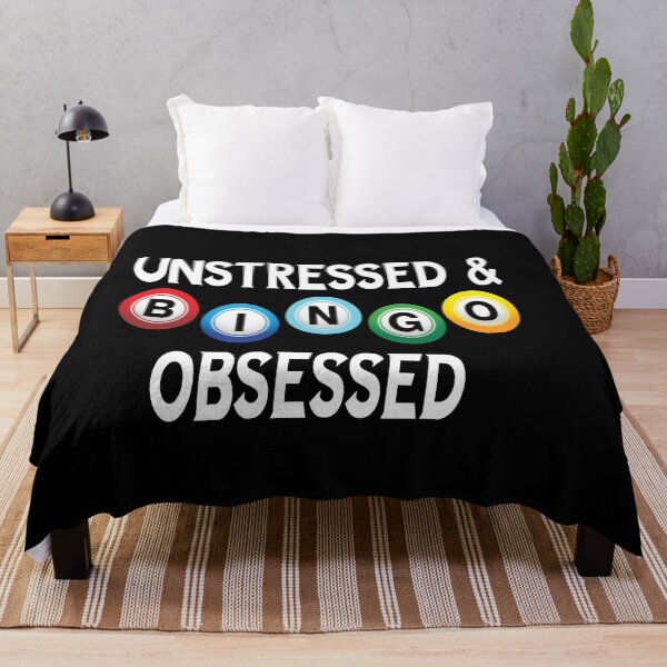 Item preview, Unstressed & Bingo Obsessed. Bingo Addict. designed and sold by luvmhykdesigns.