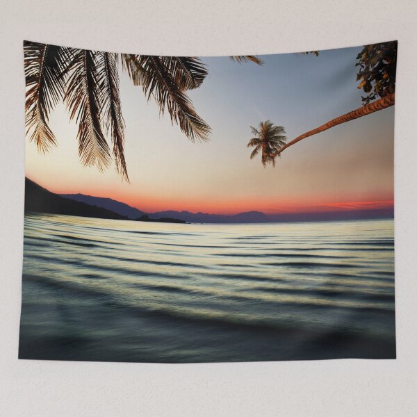 Item preview, Topical Beach Sunset designed and sold by NoSpecialShop.