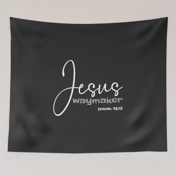 Item preview, Christian Design - Jesus, Waymaker - Isaiah 43 verse 16 designed and sold by simplydesignart.