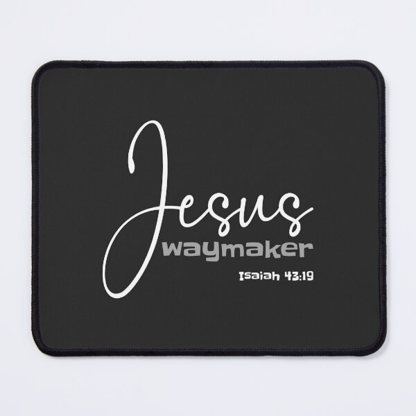Item preview, Christian Design - Jesus, Waymaker - Isaiah 43 verse 16 designed and sold by simplydesignart.