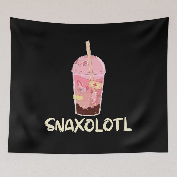 Item preview, Axolotl Snaxolotl Kawaii Boba Tea Lover designed and sold by Dressed For  Duty.