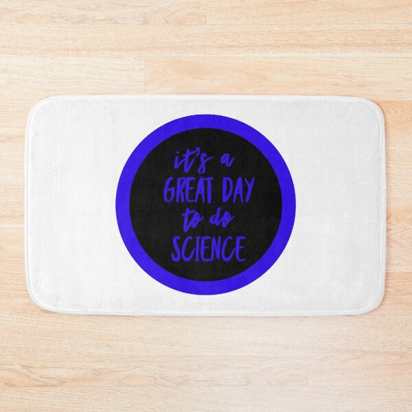 Item preview, It’s a great day to do science in black and blue font on white background designed and sold by UncleStuScience.