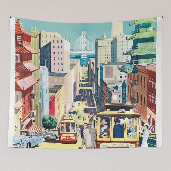 Item preview, San Francisco Vintage Travel -  designed and sold by imabarr.
