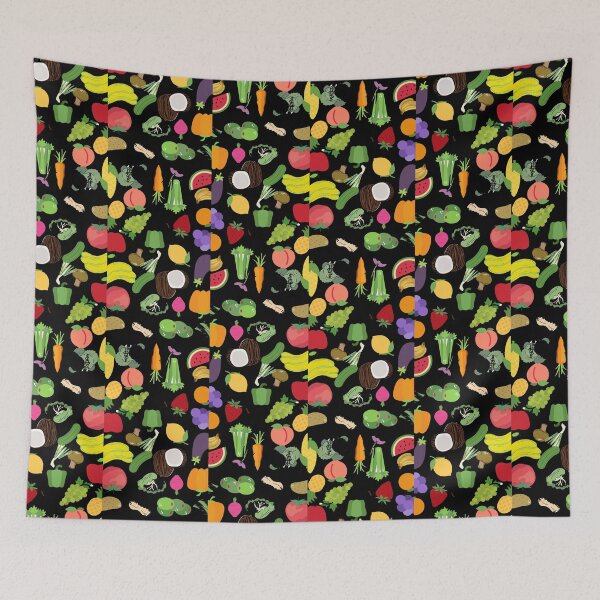 Item preview, LMNTZ- Fruit Basket on black 5000 p3d Full designed and sold by TheSignsofSOIL.