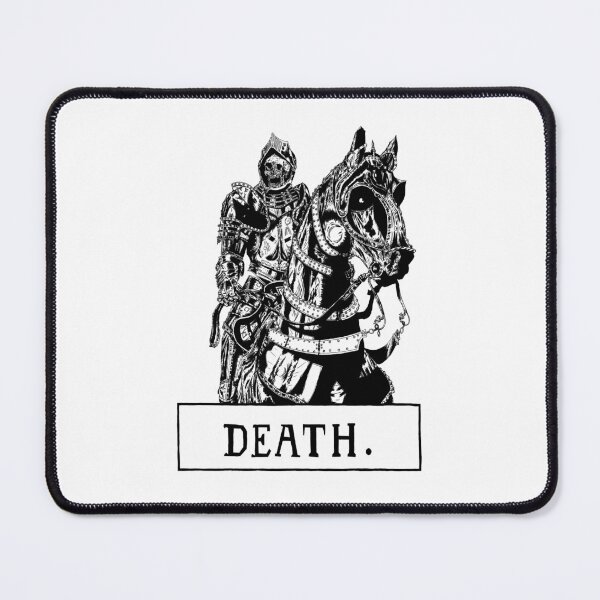 Item preview, Death Tarot Card - Black & White Variant designed and sold by DogFoodFactory.