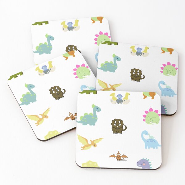 Item preview, cute and colorful dinosaurs  designed and sold by Zevy-Darling.