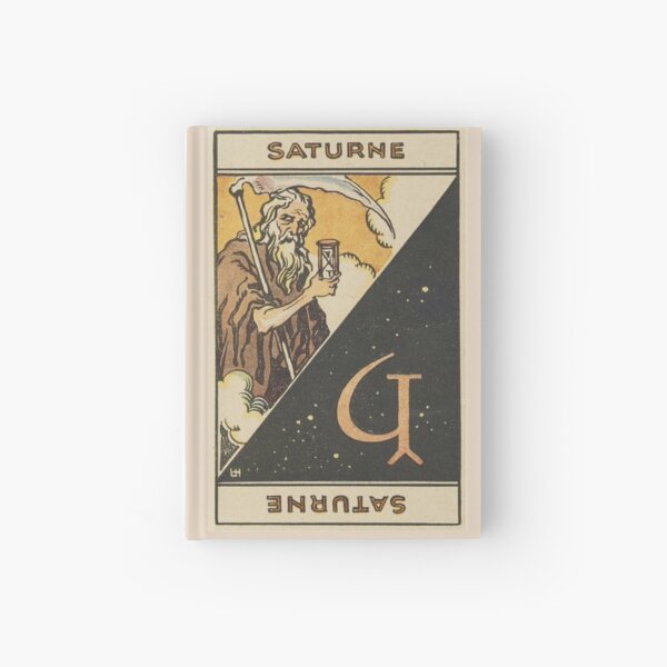 Item preview, Vintage Astrology Saturn Card designed and sold by elevens.