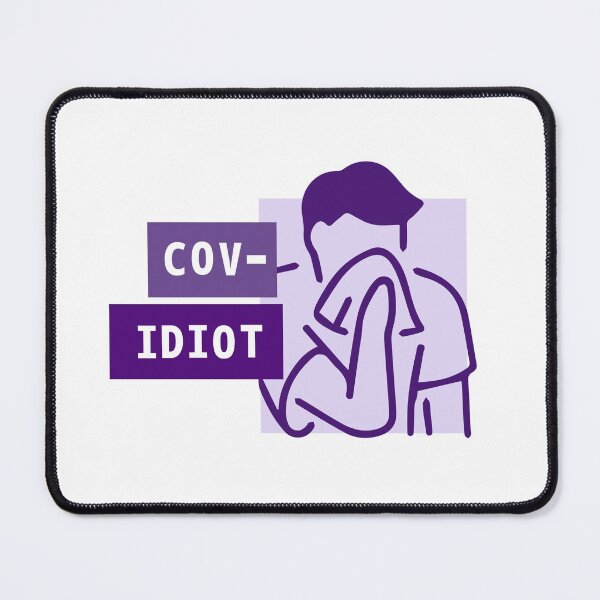 Item preview, Covidiot | Lockdown | Dan Andrews inspired design designed and sold by ShineCreative.