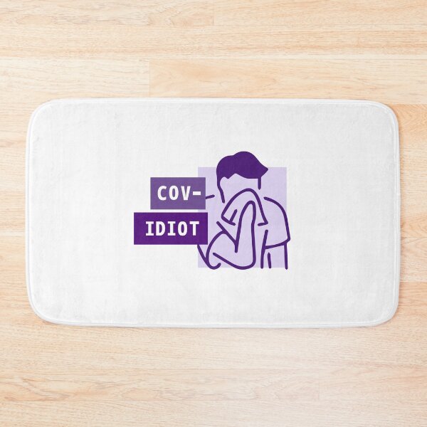 Item preview, Covidiot | Lockdown | Dan Andrews inspired design designed and sold by ShineCreative.