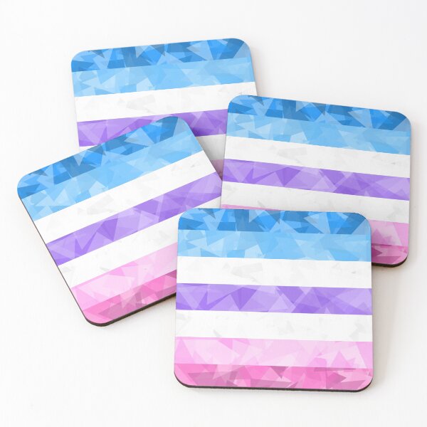 Item preview, Bigender Pride Shards Seven Stripes designed and sold by SchwarzEzri.