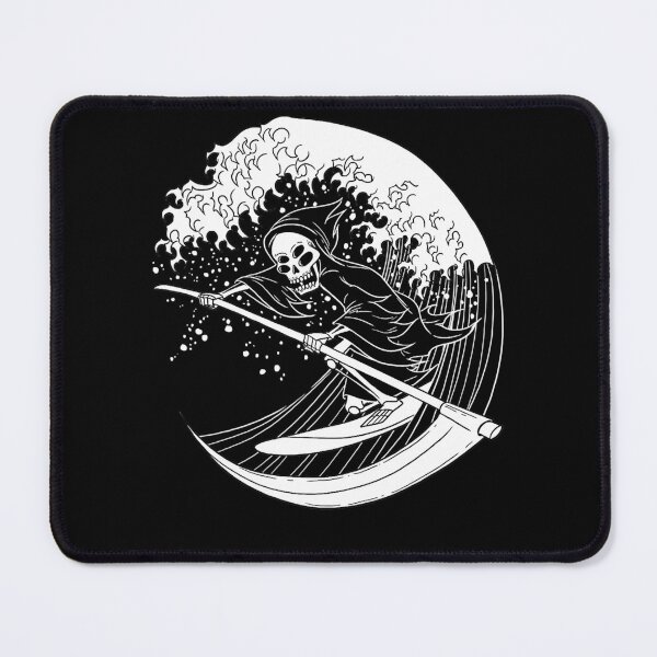 Item preview, Blackcraft Grim Reaper Surfing Great Wave  designed and sold by benjimenbenjim.