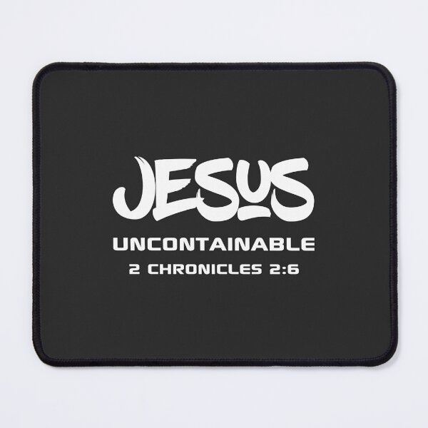 Item preview, Christian Design - Jesus, Uncontainable - 2 Chronicles 2 verse 6 designed and sold by simplydesignart.