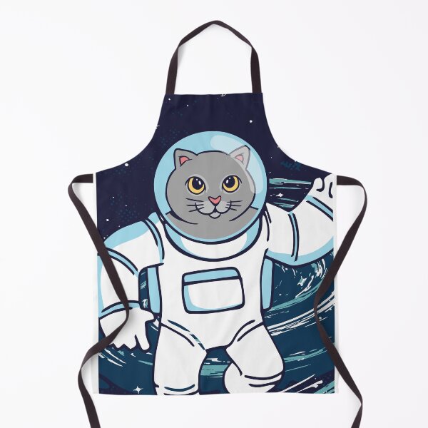 Item preview, kawaii cat astronaut designed and sold by hobbystore0-0.