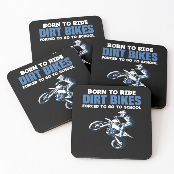 Item preview, Born Ride Dirt Bikes Forced School Funny Motocross Boy Gift  designed and sold by benjimenbenjim.