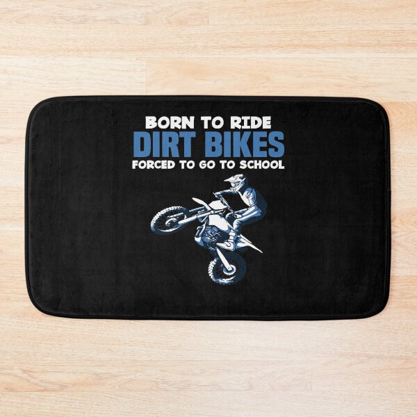 Item preview, Born Ride Dirt Bikes Forced School Funny Motocross Boy Gift  designed and sold by benjimenbenjim.