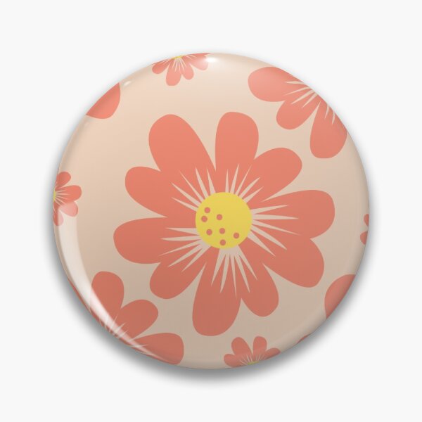 Item preview, Orange floral designed and sold by catherineipasco.