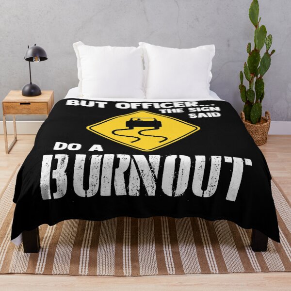 Item preview, But Officer the Sign Said Do a Burnout - Funny Car designed and sold by benjimenbenjim.