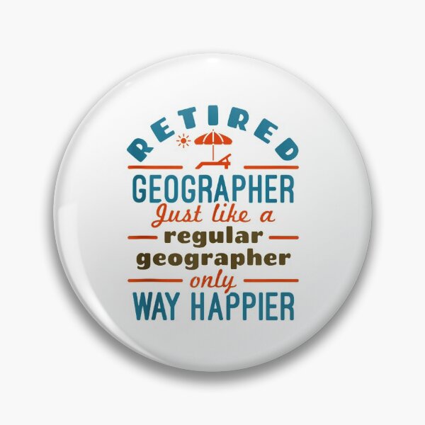 Item preview, Retired Geographer Geography Retirement Happier Tank Top designed and sold by JethroShop.