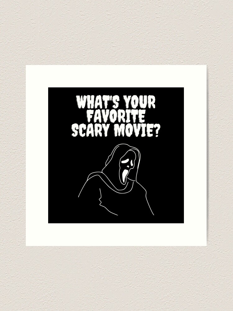 You finally answered #Ghostface's question: what's your favorite