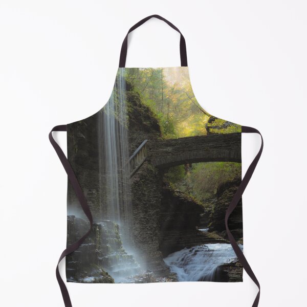 Item preview, Waterfalls and Concrete Bridge designed and sold by pandovisky.