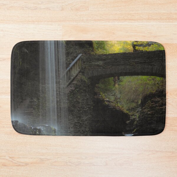 Item preview, Waterfalls and Concrete Bridge designed and sold by pandovisky.