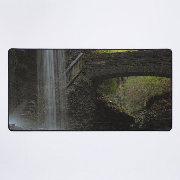 Item preview, Waterfalls and Concrete Bridge designed and sold by pandovisky.