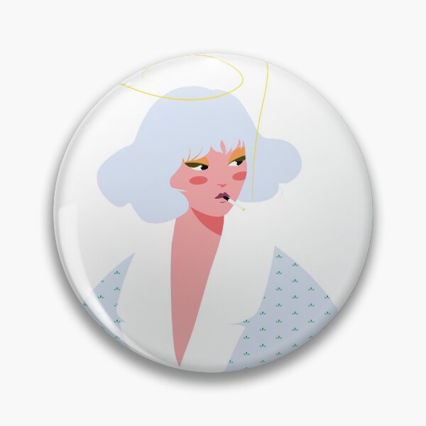 Item preview, smoking angel designed and sold by sillyadventures.