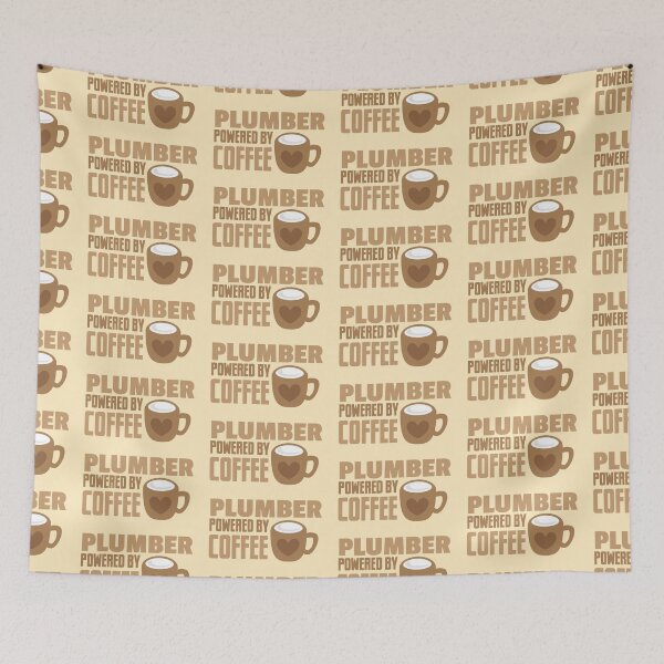 Item preview, Plumber powered by coffee designed and sold by jazzydevil.