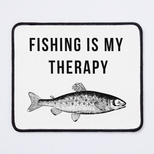 Item preview, LA PESCA ES MI TERAPIA CON PESCADO designed and sold by billionairebrnd.