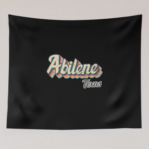 Item preview, Abilene city Texas Retro Vintage 70s rainbow designed and sold by Teelogic.