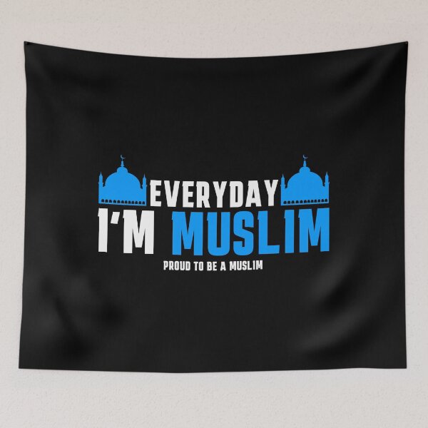 Item preview, everyday i am muslim - islamic quotes designed and sold by EfenDesign.