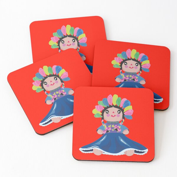 Item preview, Traditional Mexican lele doll made of typical rag designed and sold by rutyriversart.