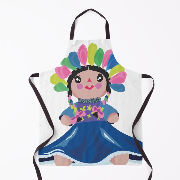 Item preview, Traditional Mexican lele doll made of typical rag designed and sold by rutyriversart.