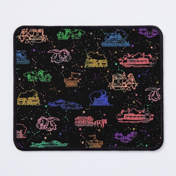 Item preview, Magic Kingdom Retro (dark) designed and sold by Cammi Friederichs.