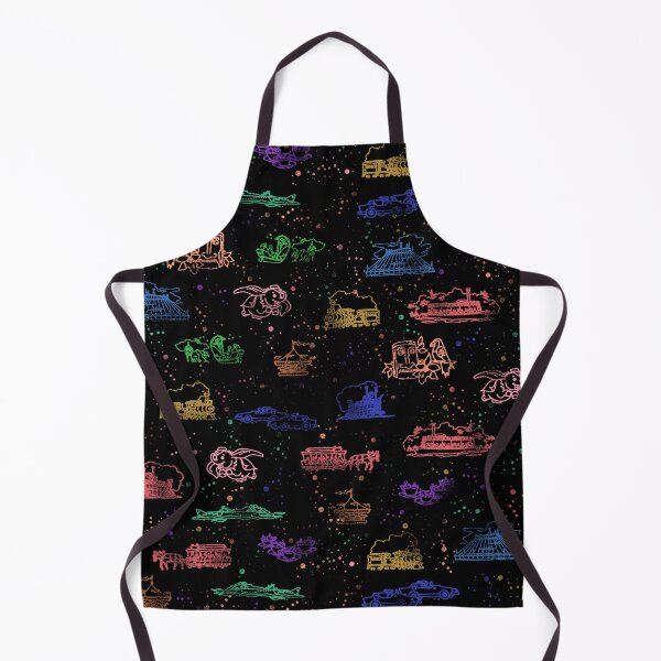 Item preview, Magic Kingdom Retro (dark) designed and sold by Cammi Friederichs.
