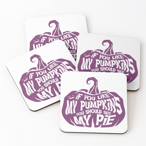 Item preview, My Pumpkins and My Pie in Dark Purple designed and sold by andriandesain.