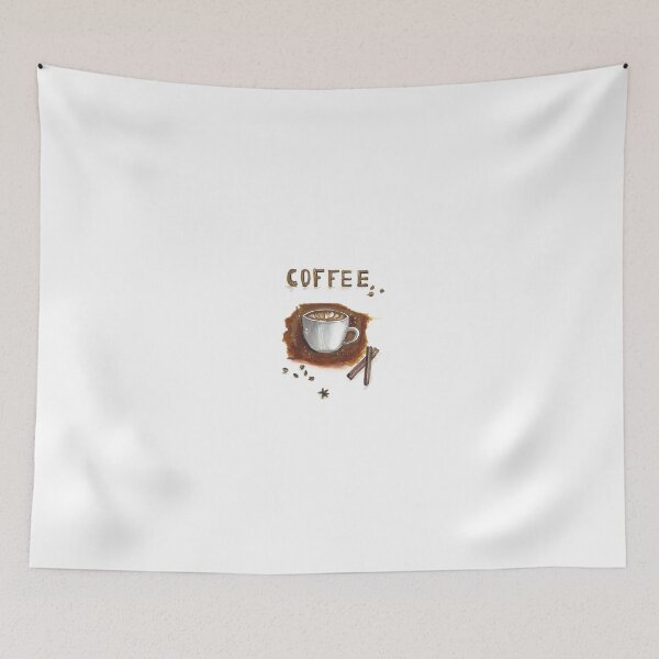 Item preview, Cup of coffee with cinnamon sticks designed and sold by Alexander Sorokopud.