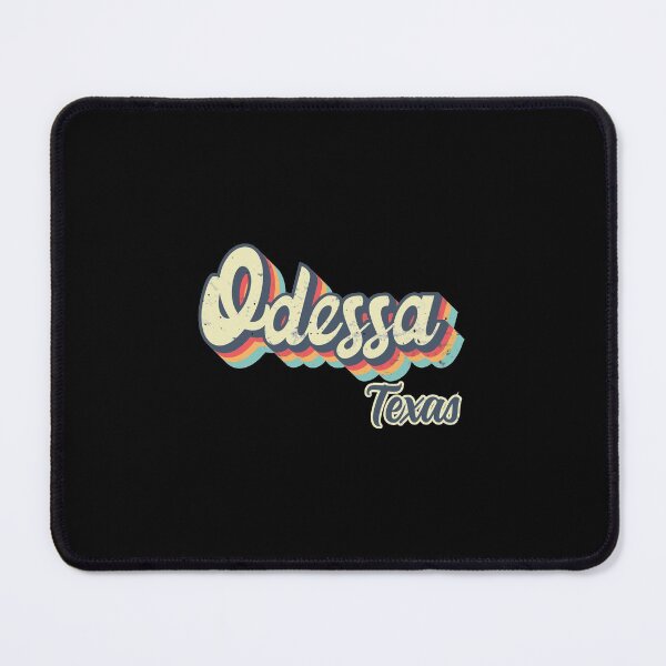Item preview, Odessa city Texas Retro Vintage 70s rainbow designed and sold by Teelogic.