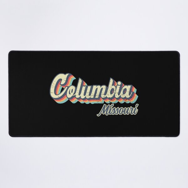Item preview, Columbia city Missouri Retro Vintage 70s rainbow designed and sold by Teelogic.