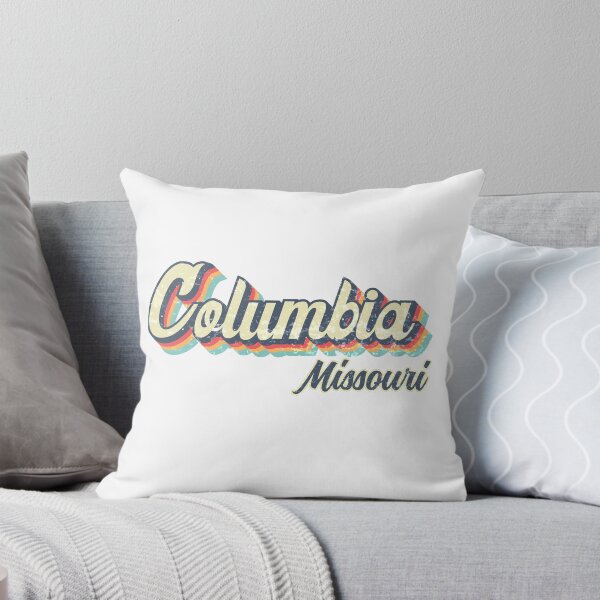 Item preview, Columbia city Missouri Retro Vintage 70s rainbow designed and sold by Teelogic.