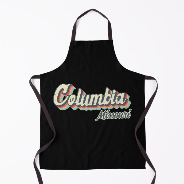 Item preview, Columbia city Missouri Retro Vintage 70s rainbow designed and sold by Teelogic.