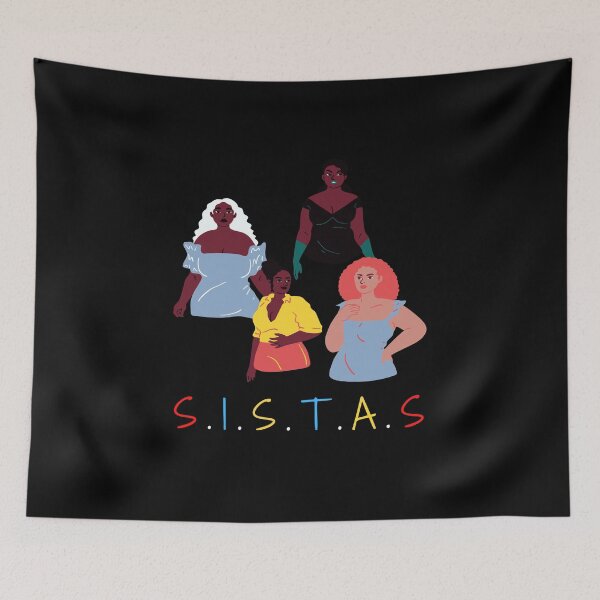 Item preview, Sistas Afro Women Together; Oversize Girls Confidence Gift designed and sold by DKA-2ndBoy.