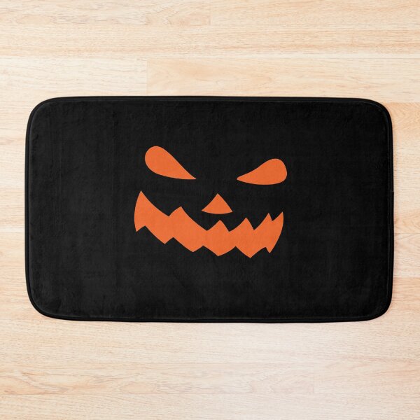 Item preview, EVIL PUMPKIN FACE (Orange) designed and sold by Aurinkuu.
