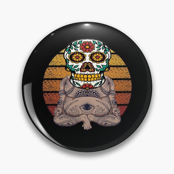 Item preview, Meditating Skeleton designed and sold by Buzzbazaar.