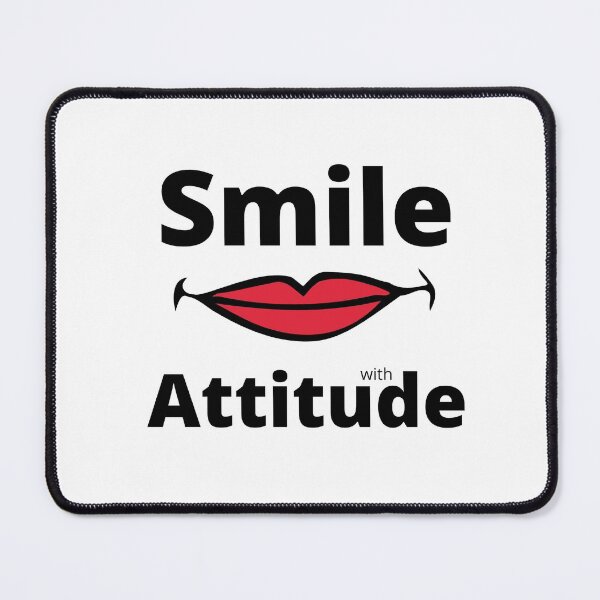Item preview, Smile with Attitude Hardcover Journal designed and sold by mastercan.