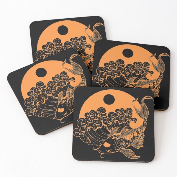 Item preview, Koi Whisperer Orange Japanese  designed and sold by OutofFocusShop.