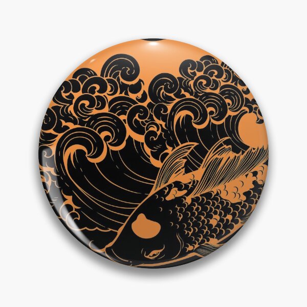 Item preview, Koi Whisperer Orange Japanese  designed and sold by OutofFocusShop.