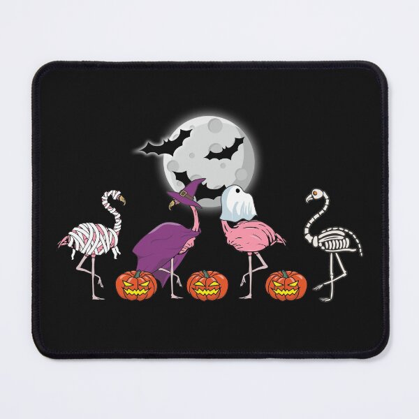 Item preview, Skeleton Flamingo Halloween Costume Witch Mummy Ghost Pink Flamingos designed and sold by alenaz.