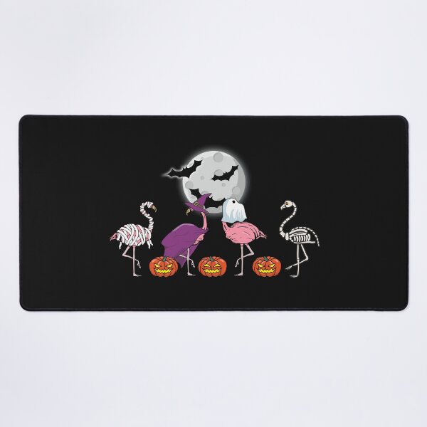 Item preview, Skeleton Flamingo Halloween Costume Witch Mummy Ghost Pink Flamingos designed and sold by alenaz.
