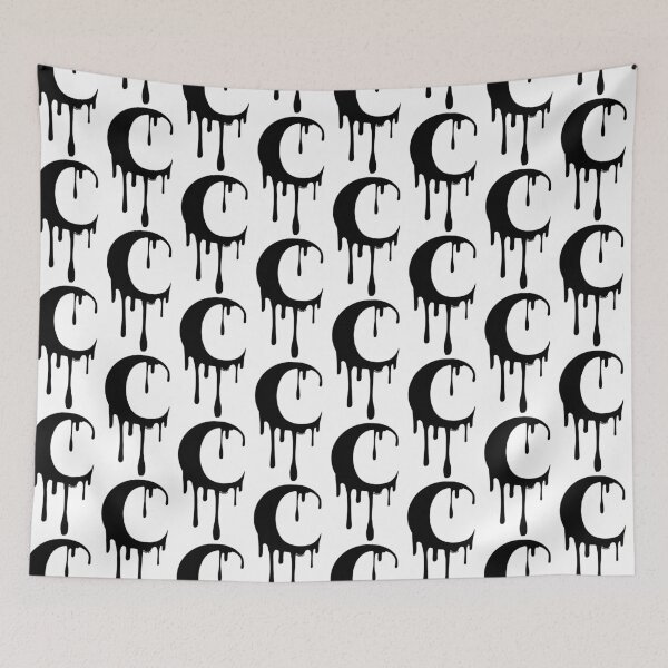 Item preview, Dripping Moon (Black Version) designed and sold by JanGrackle.